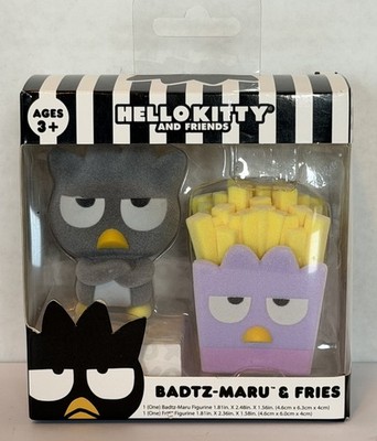 Sanrio Badtz-Maru & Fries Hello Kitty And Friends 2.5  Figures - NEW SEALED