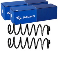 2X Sachs Fahrwerksfedern Hinten Passend FÜR VW Golf Links+Rechts
