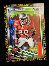 2025 Ronde Barber SSP /31! Panini Score-A-Treat NFL #298 WEBS 🕸 Prizm NM/MINT