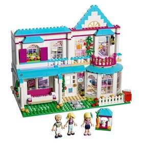 LEGO Friends Stephanie's House 41314 Build and Play Toy House with Mini Dolls, D