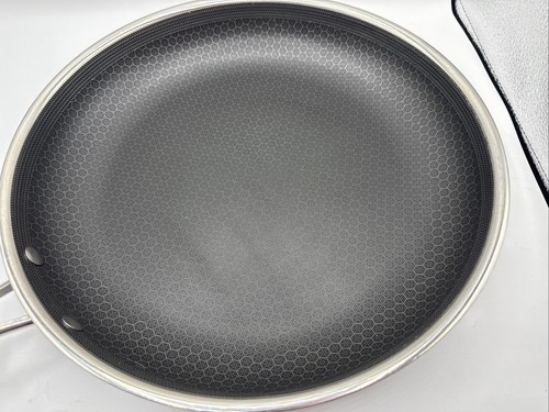 HEXCLAD Padella Ibrida 12" Acciaio Inox Padella Antiaderente - Senza Coperchio - Foto 2 di 5