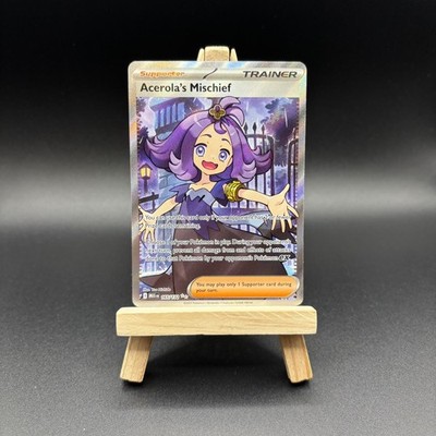 Acerolas Mischief 165/132 Mega Evolution Ultra Rare Holo Near Mint Englisch