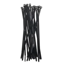 THOMAS & BETTS 15720C MULTI-PURPOSE UV CABLE TIE, BLACK, 7-INCH (20-PACK)