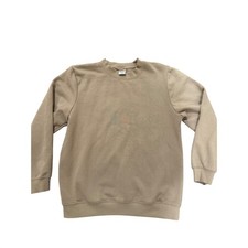 Leveret Youth Sweatshirt Tan Beige Fleece Lined Pullover Crewneck 14 Years Kids
