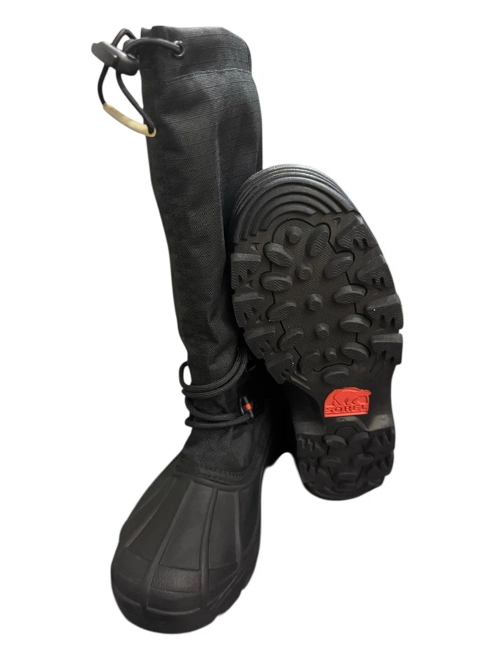 Botas Sorel Blizzard XT para Hombres 9 Negras Impermeables Aisladas Invierno Nieve NM2141-010 Foto 4 de 4