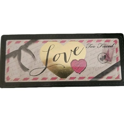 Too Faced Love Eyeshadow Palette No Eyeliner NEW No Box