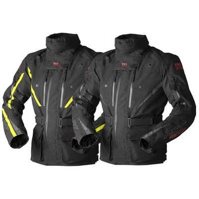RST Pro Series Paragon D3O wasserdichte Motorradjacke für Herren schwarz