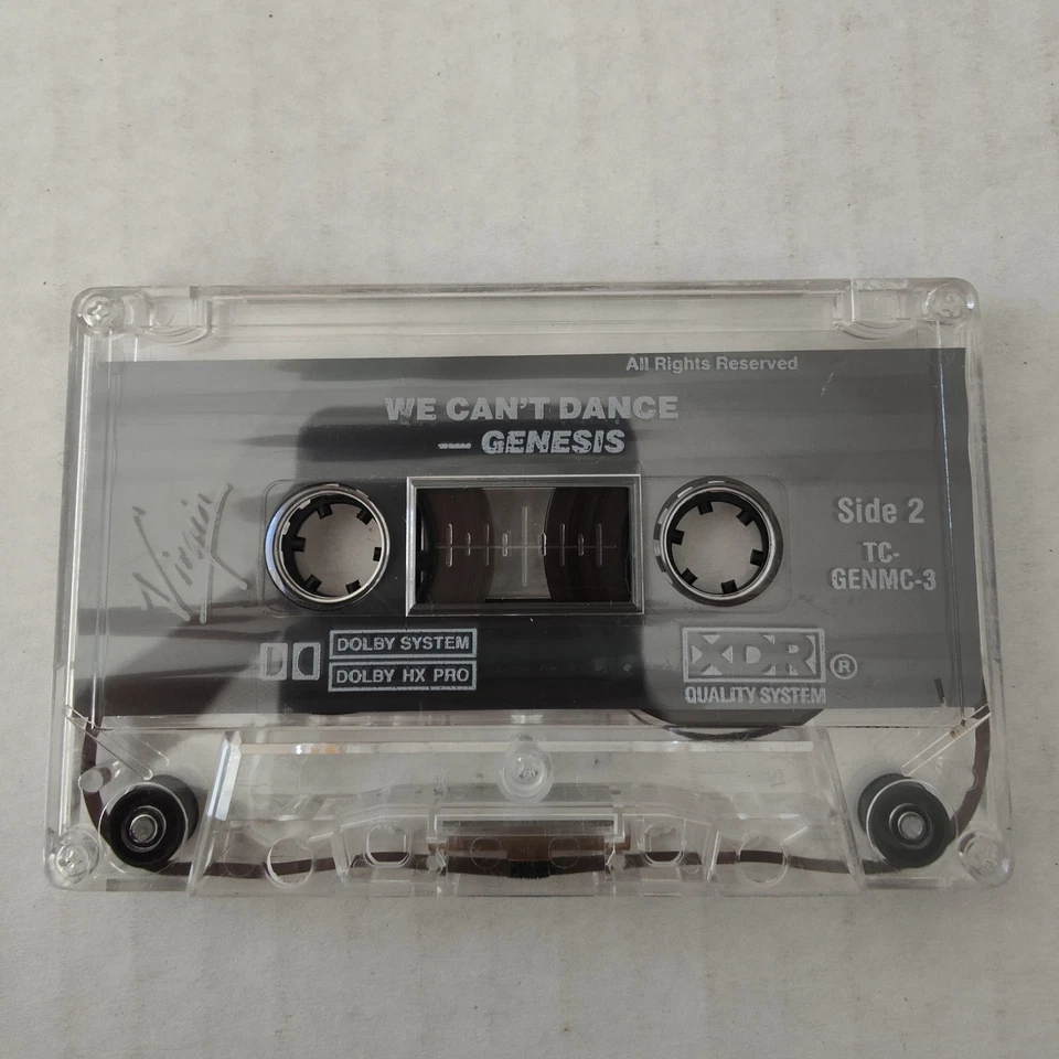 GENESIS - We Can't Dance Cassette Tape Album 1991 Virgin Rock Pop VTG VGC - Image 3 of 4