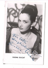 12553- Autogrammkarte Rasma Ducat *  signiert