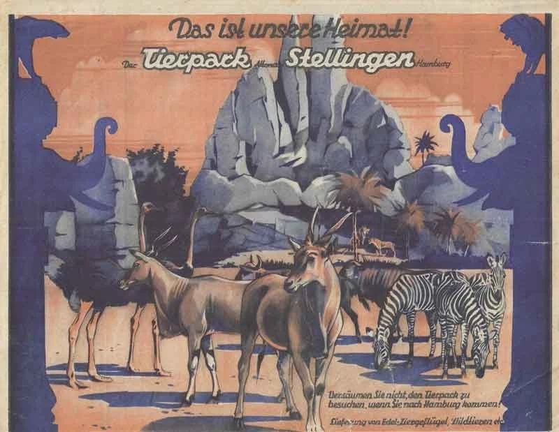 1931 Programm Circus Carl Hagenbeck Das ist unsere Heimat! Tierpark Stellingen - Bild 4 von 4