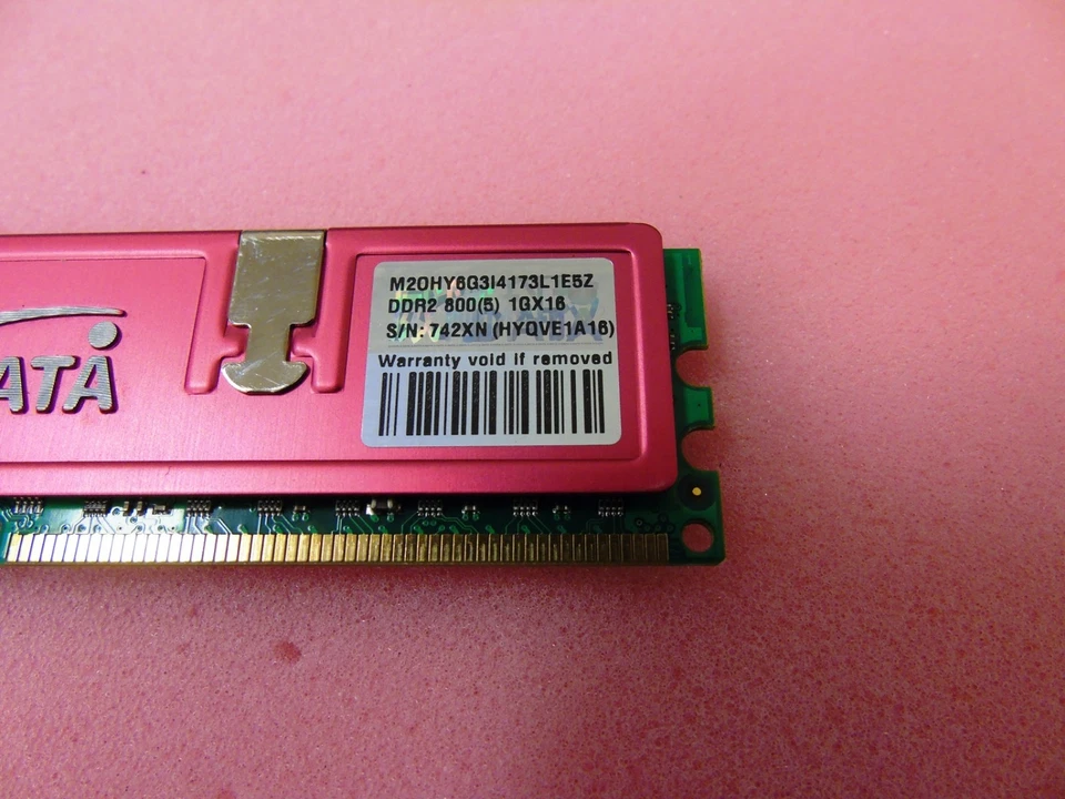 ADATA Memory 1GB M2OHY6G3I4173I1E5Z DDR2 800(5) 1GX16  Desktop RAM - Image 4 of 4