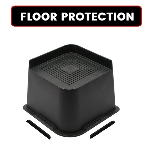 Bed Risers 4 inch6 inch 8 inch Oversized Furniture Risers Support Up to 6000 ... - Picture 6 of 8