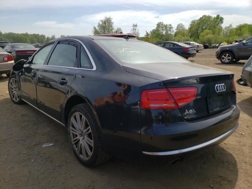 11-17 Audi A8 Rear Left & Right Trunk Rain Channel Covers Pair - Picture 9 of 10