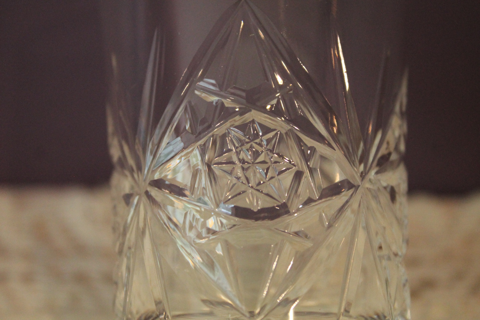 SET OF 5 BEAUTIFUL CUT CRYSTAL JUICE GLASSES HOBSTAR eBay