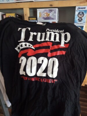 Trump 2020 XL T-Shirt  Short Sleeve Ultra Soft Cotton Crew Neck Unisex Top T3#26