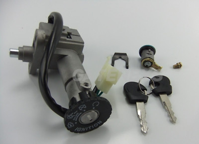 Neu Schlosssatz für SYM Jet 125 125cc Jet 4 Zündschalter Tankdeckel Seat Schloss Schlüssel