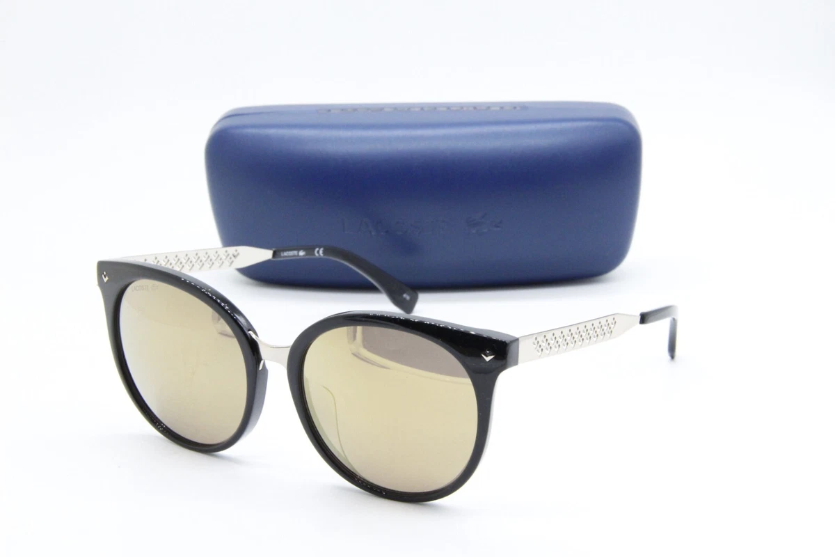 Lacoste sunglasses black and cheap gold