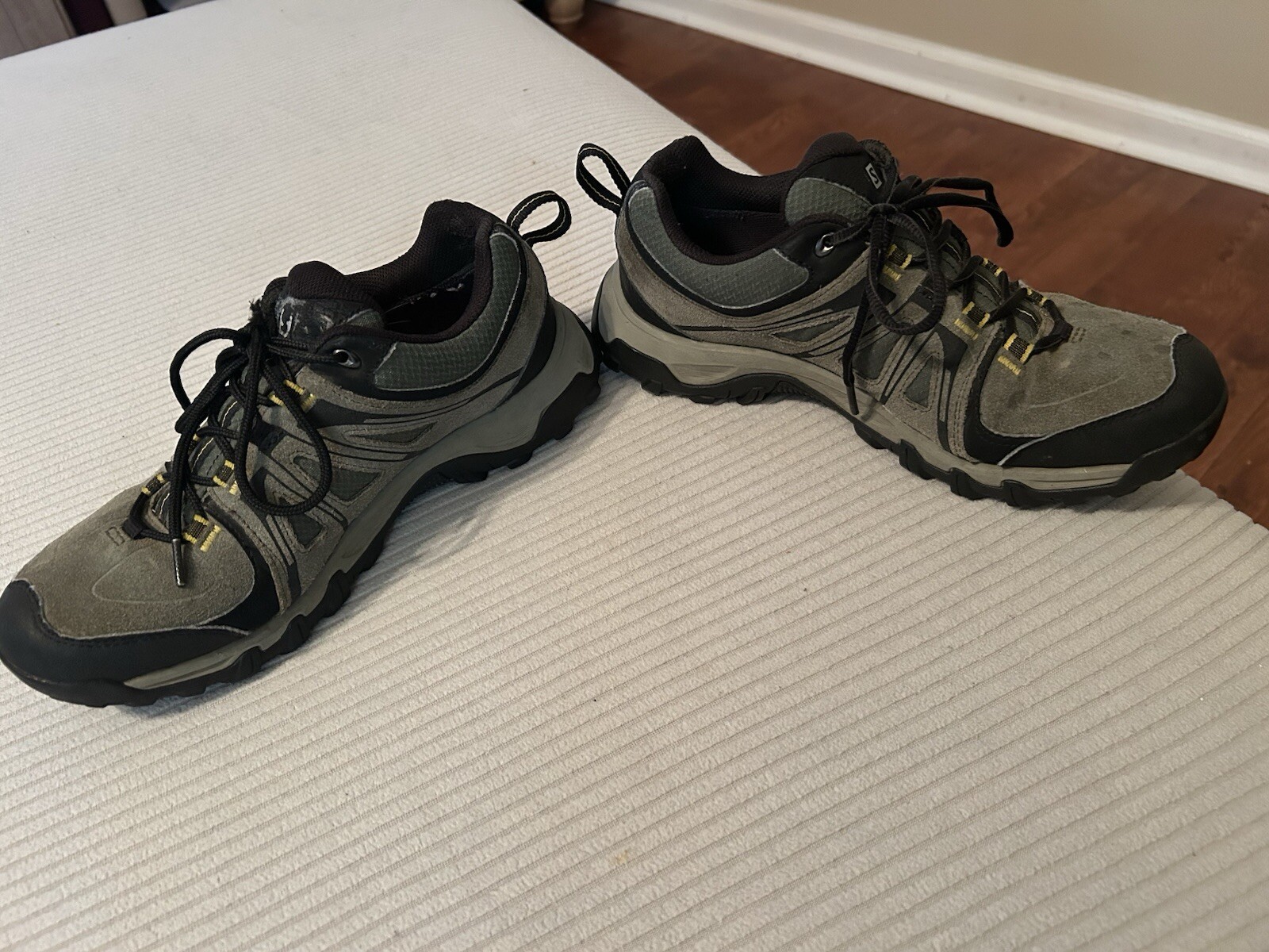 Scarpe da trekking Salomon donna taglia 8 Contragrip trail running verde 159817