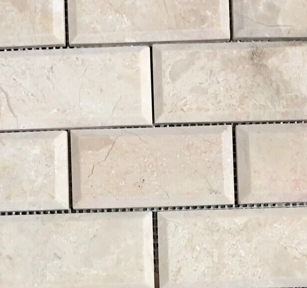 12x12 Tile Crema Nova Marble Kitchen Subway (10 Square Feet) T-34 - Image 2 of 4