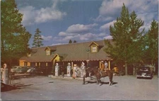 Postcard Flagg Ranch South Entrance Yellowstone Ntl Park WY