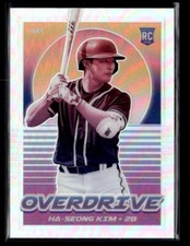 2021 Panini Chronicles #2 Ha-Seong Kim Overdrive Holo Rookie