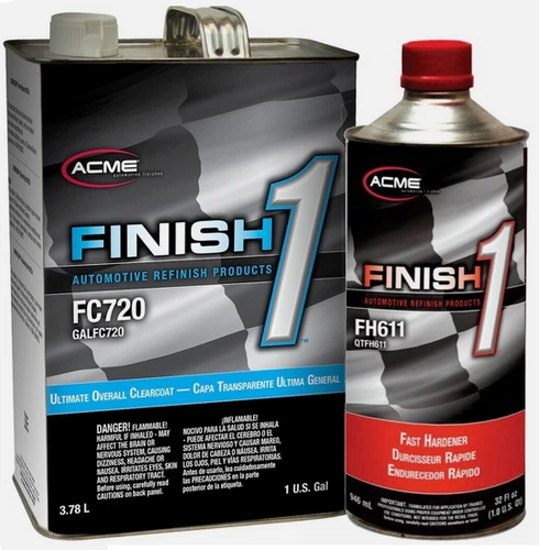 SHERWIN WILLIAMS Finish 1 Overall Clearcoat FC720 with Fast Hardener FH611