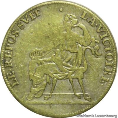 Jeton Historique – Louis XIV, Paix De Ratisbonne (référence 71-174), Ancien