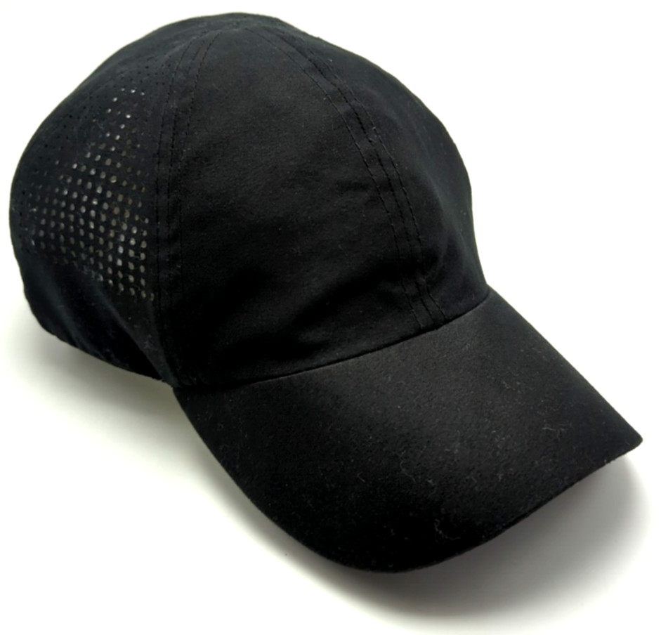LAYER 8 hat lightweight black adjustable cap - image 8