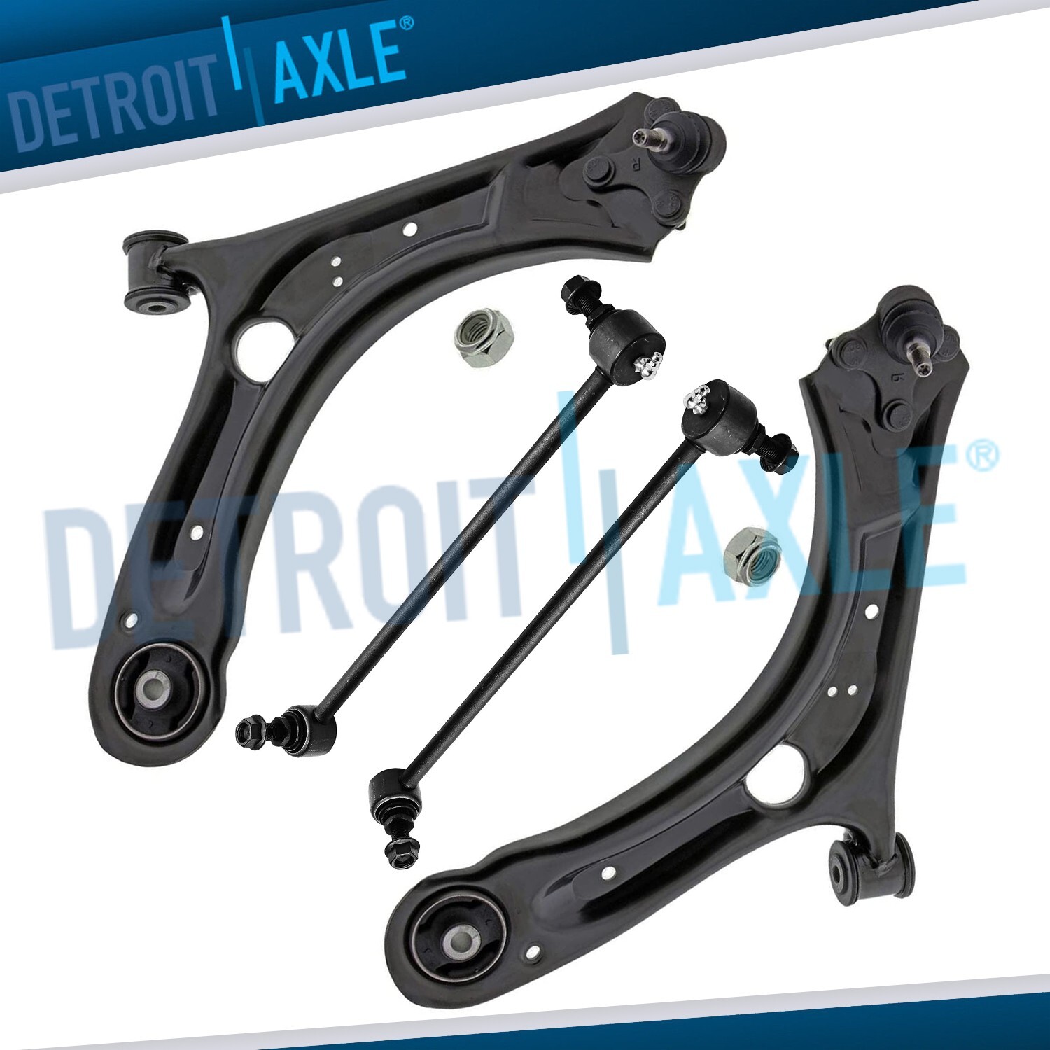 FWD Front Lower Control Arms w/Ball Joints Sway Bars for 2012-2016 ...