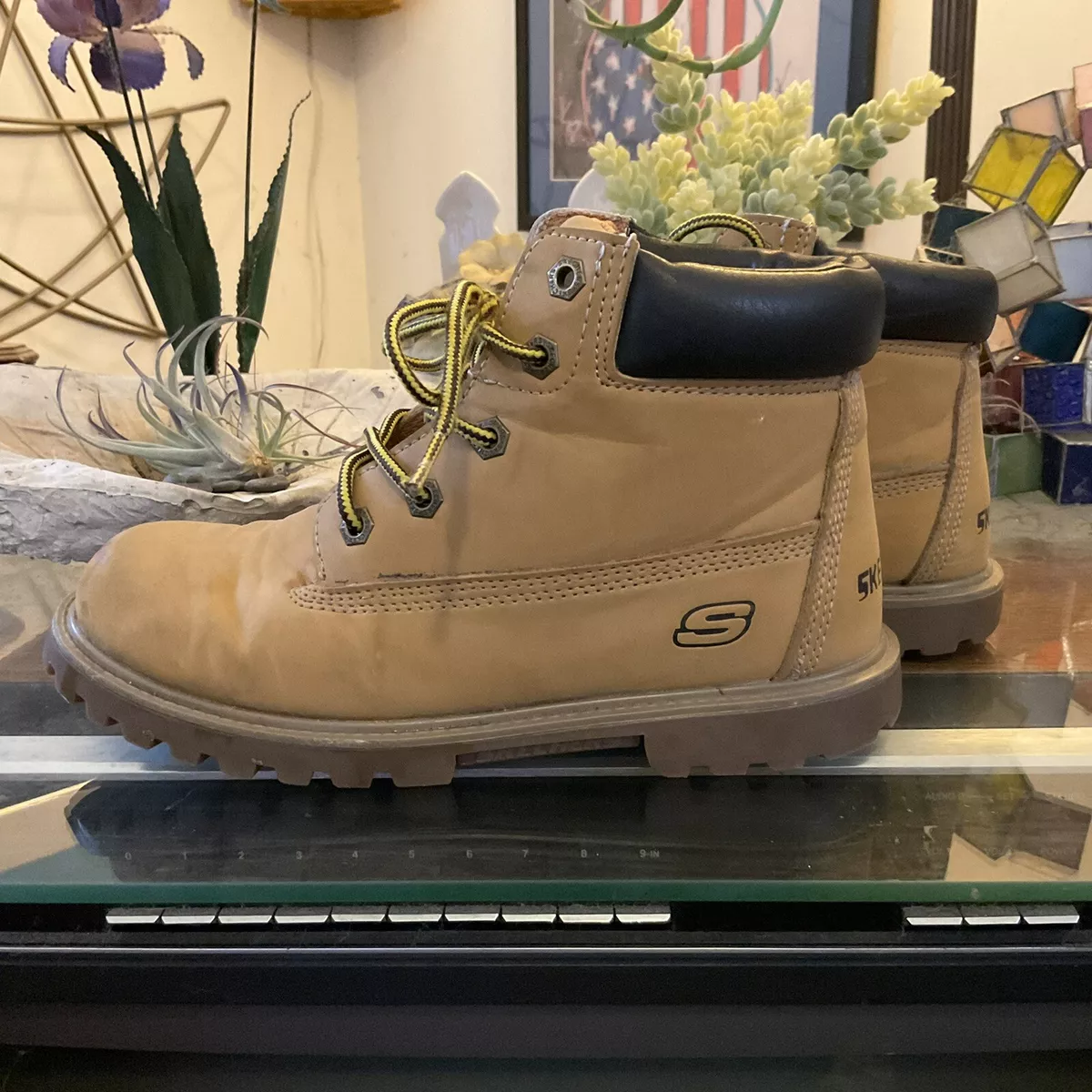 SKECHERS KIDS MECCA BOATHOUSE HIKING BOOTS 5 eBay