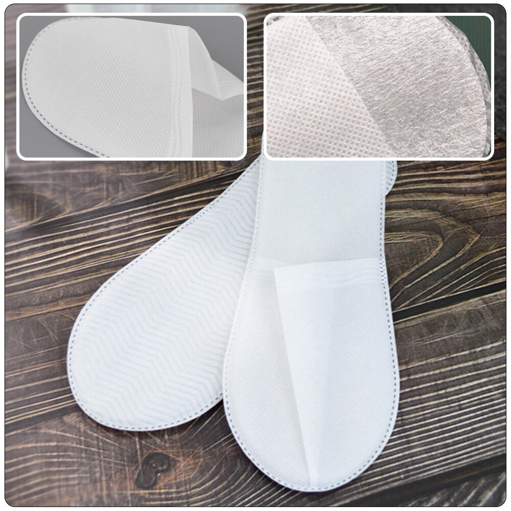 APL 20 paia comode pantofole usa e getta ciabatte da bagno bianche per l'ospite hotel DE