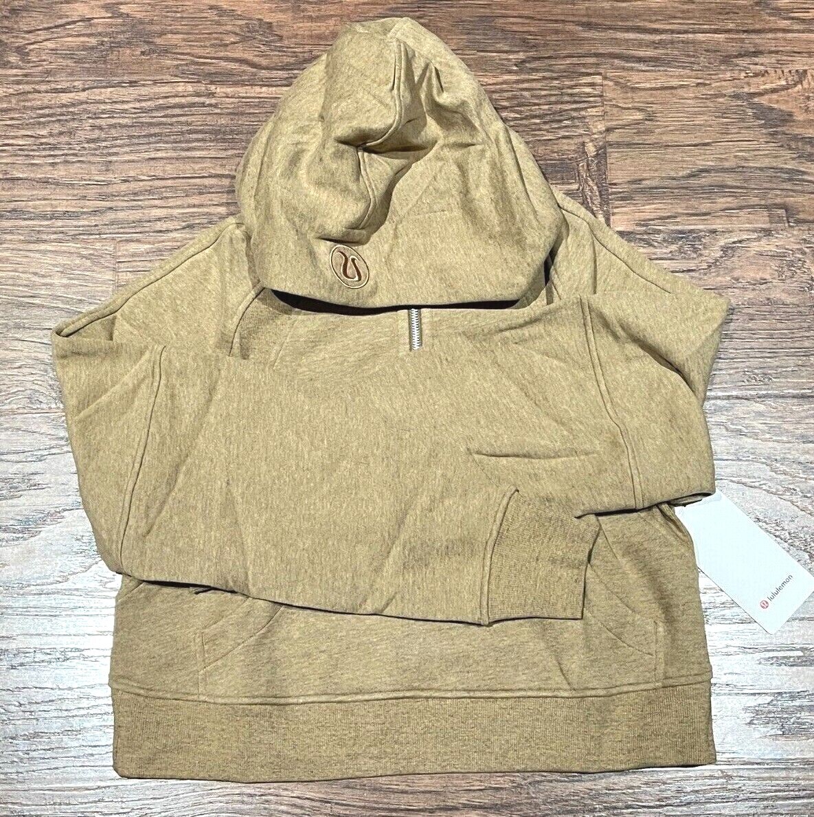 NEW Lululemon Scuba Oversized Half-Zip Hoodie Heathered