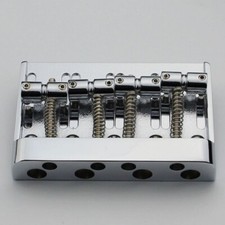 4 string bass bridge tailpiece 19mm spacing chrome BB031 SUNG-IL