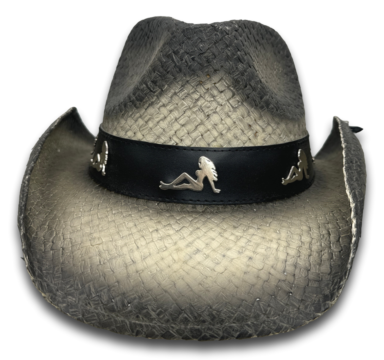 Vintage Y2K Peter Grimm Zebra Print Rhinestone Crosses Cowboy Hat Adult OSFM Vintage Original Peter Grimm Designer  main image 4