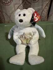 TY Beanie Baby - STAR the Angel Bear