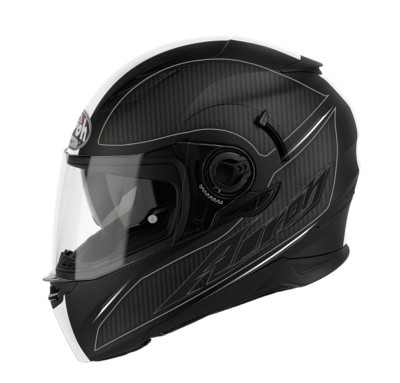 Airoh Movement FAR in weiss mit Sonnenblende Street Helm Motorradhelm