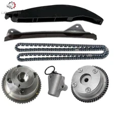 Engine Timing Chain Kit with Intake & Exhaust VVT Camshaft Gear Sprocket for Kia