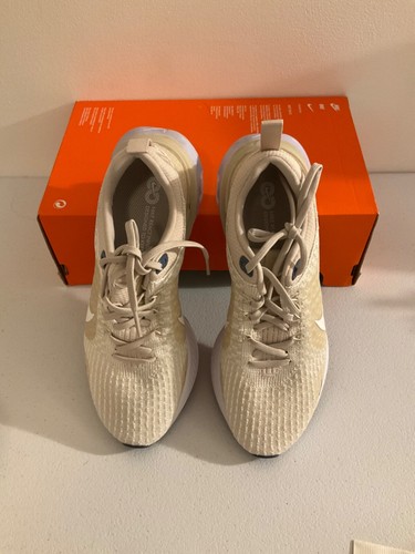 Nike Mujeres React Infinity Run Flyknit 3 Zapatos para Correr DZ3016 101 Venta al por menor $160 - Imagen 4 de 5