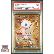 Mew ex 205 Pokemon Scarlet & Violet 151  Ultra Premium Collection PSA 9 MINT