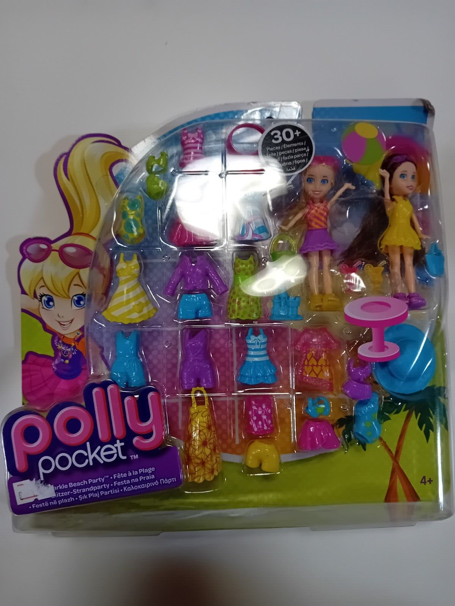 POLLY POCKET BEACH PARTY YEAR 2012 MATTEL MISB!NEW! | eBay