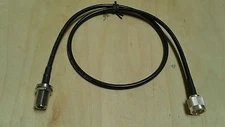 Time Microwave LMR-240  N Male to N Female  50 ohm Antenna Ham Radio Cable 6FT  