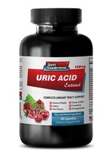 urinary health - URIC ACID FORMULA NATURAL EXTRACTS 1 Bottle - urinary control