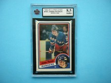 1984/85 O-PEE-CHEE NHL HOCKEY CARD #150 JAMES PATRICK ROOKIE KSA 8.5 NM/MT+ OPC. rookie card picture
