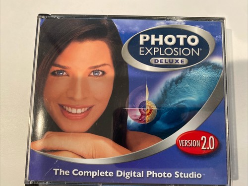 **PHOTO EXPLOSION DELUXE 2.0 The Complete Digital Photo Studio Deluxe 4-CD’s** - Picture 1 of 4