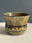 Rare Majolica Jardiniere #30 Planter Brush McCoy Fat Lava-ish Interior