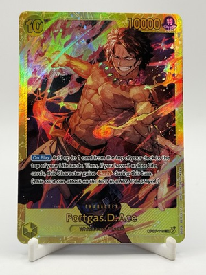 #ad One Piece 500 Years in the Future Portgas.D.Ace 119 OP07 119 SEC English $2.99