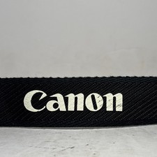 Vintage Canon EOS Black SLR DSLR Camera Neck Strap