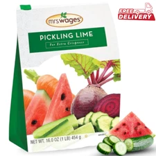 Mrs. Wages Pickling Lime (1-Pound Resealable Bag)