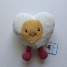 Jellycat Amuseables Heart Boiled Egg Valentines collection 2026 Authentic NWT
