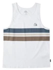 Quiksilver Original Stripe Men's Tank Top - White - New
